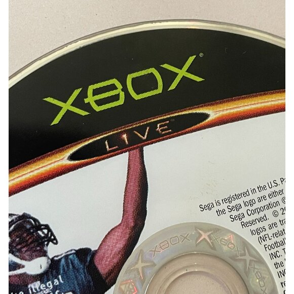 XBOX LIVE NFL ESPN 2K5 BY SEGA ONLINE ENABLED Disc Only - Picture 6 of 6